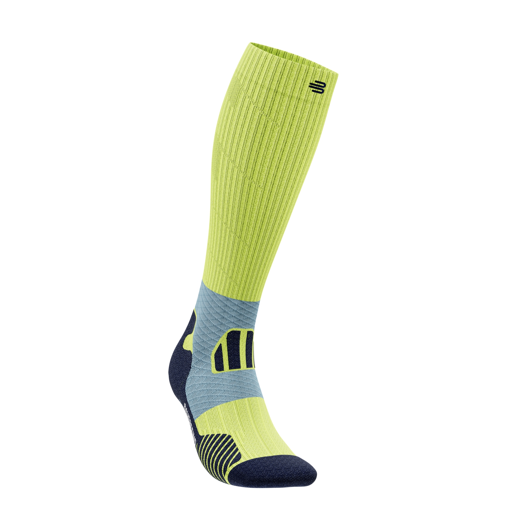 Picture of Bauerfeind Trail Run Compression Socks Men - bright lemon - L (45-51 cm)