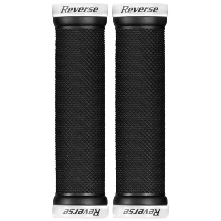 Picture of Reverse Components Classic Lock-On Grips | 29mm - black/white