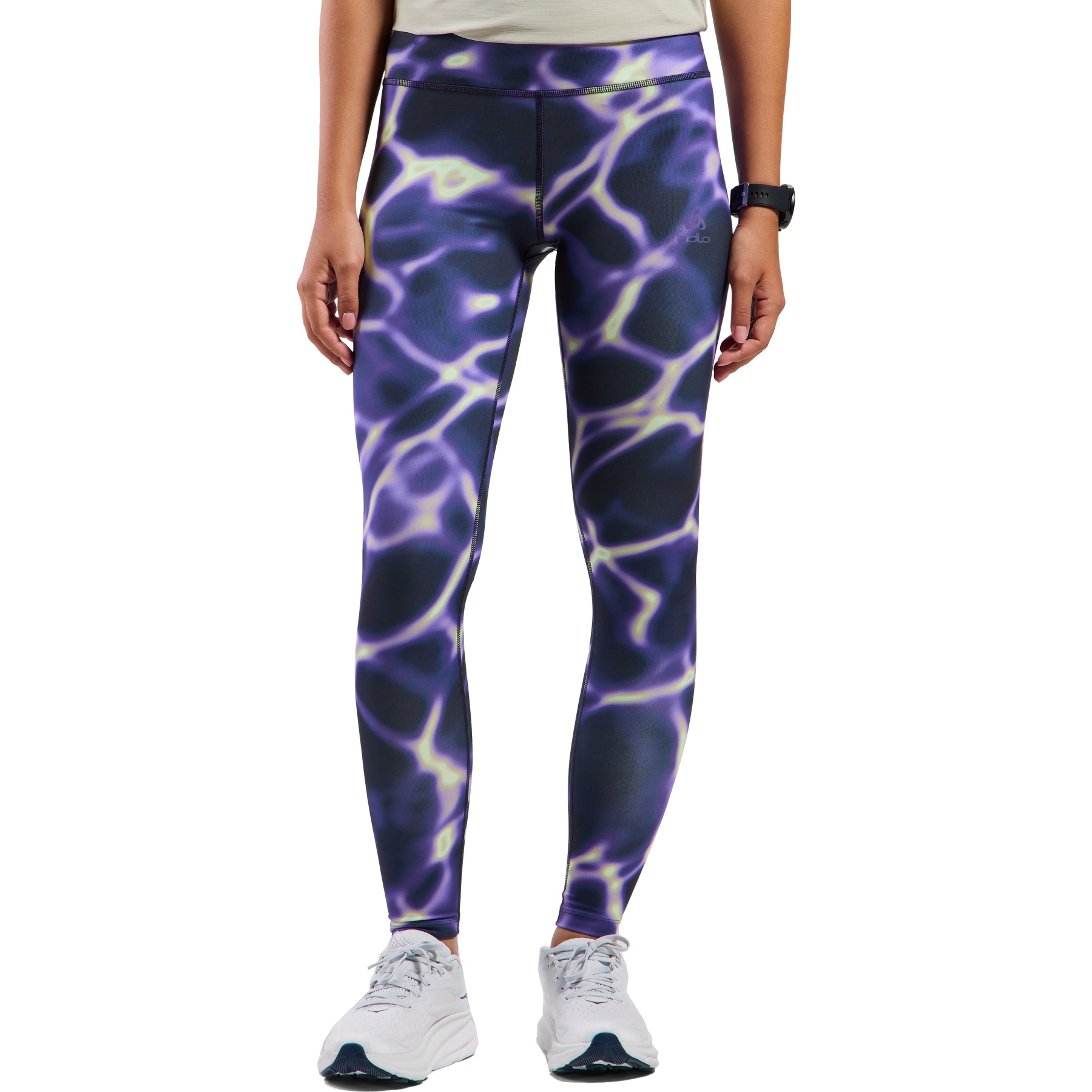 Immagine prodotto da Odlo Leggings da Running Donna - Zeroweight 2.0 con stampa - afterparty