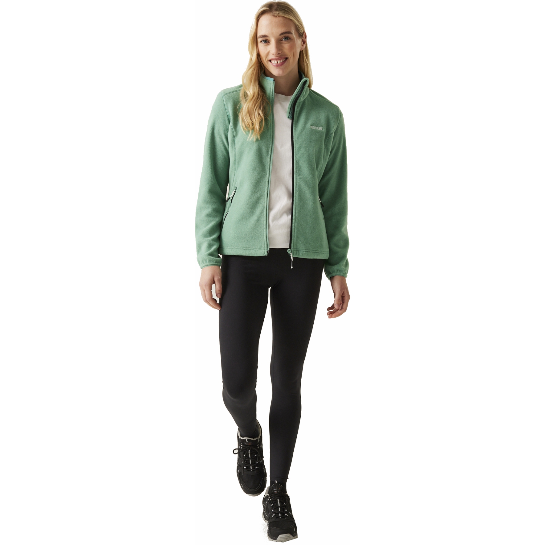 Regatta Damen Flamino Fleecejacke – Full Zip, Mit Kapuze, Baumwoll-Polyester-Mix, Lässige Freizeitjacke