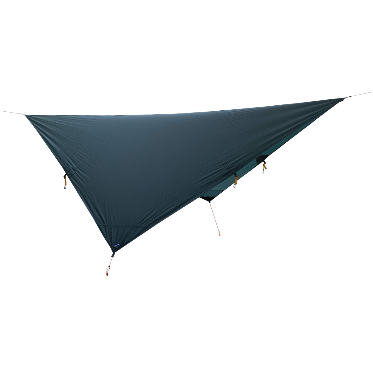 Produktbild von Ticket To The Moon Moon Tarp 2024 für Hängematte - Dark Green