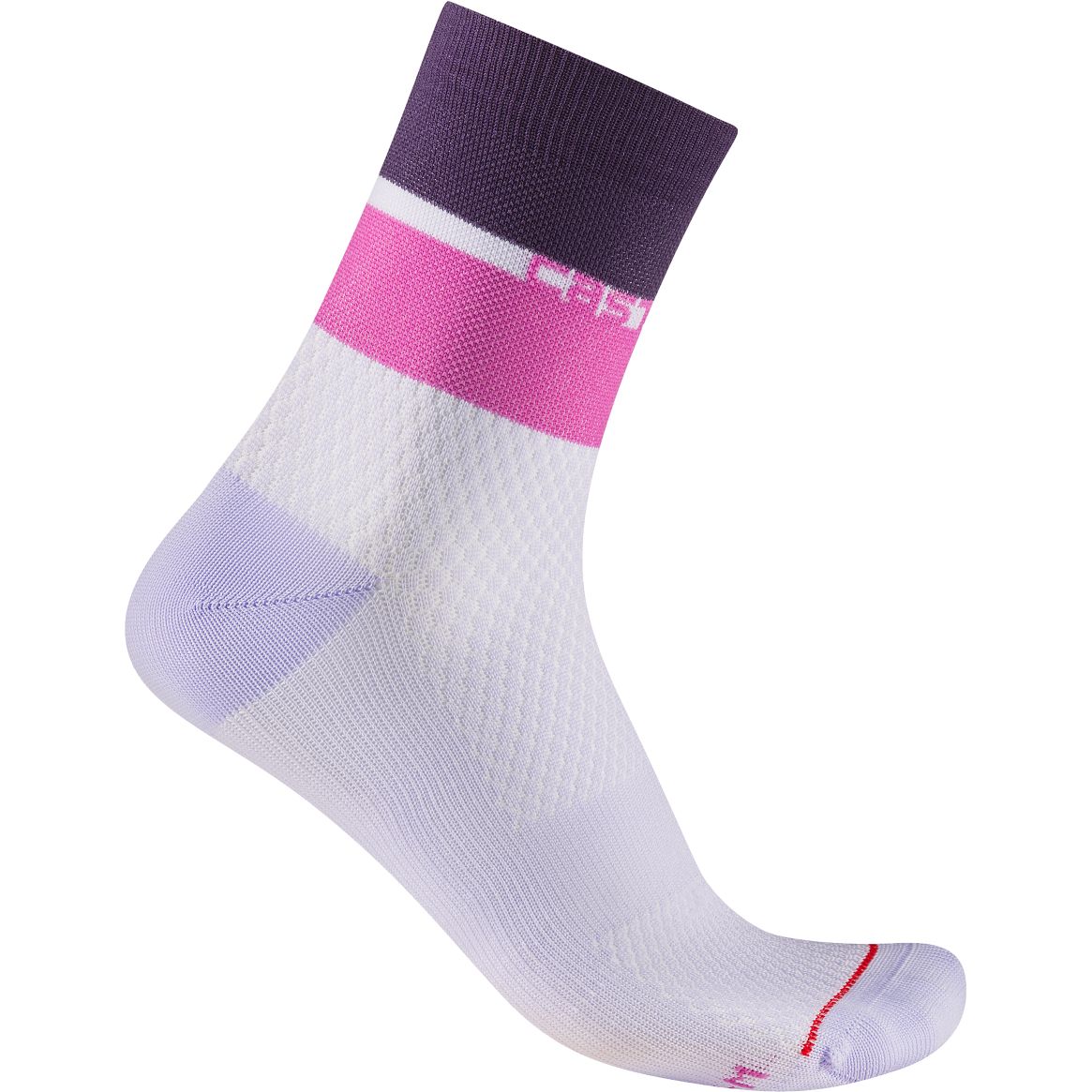 Женские носки Castelli Elegante 12 - лепесток орхидеи/гортензии-фиолетовый 536