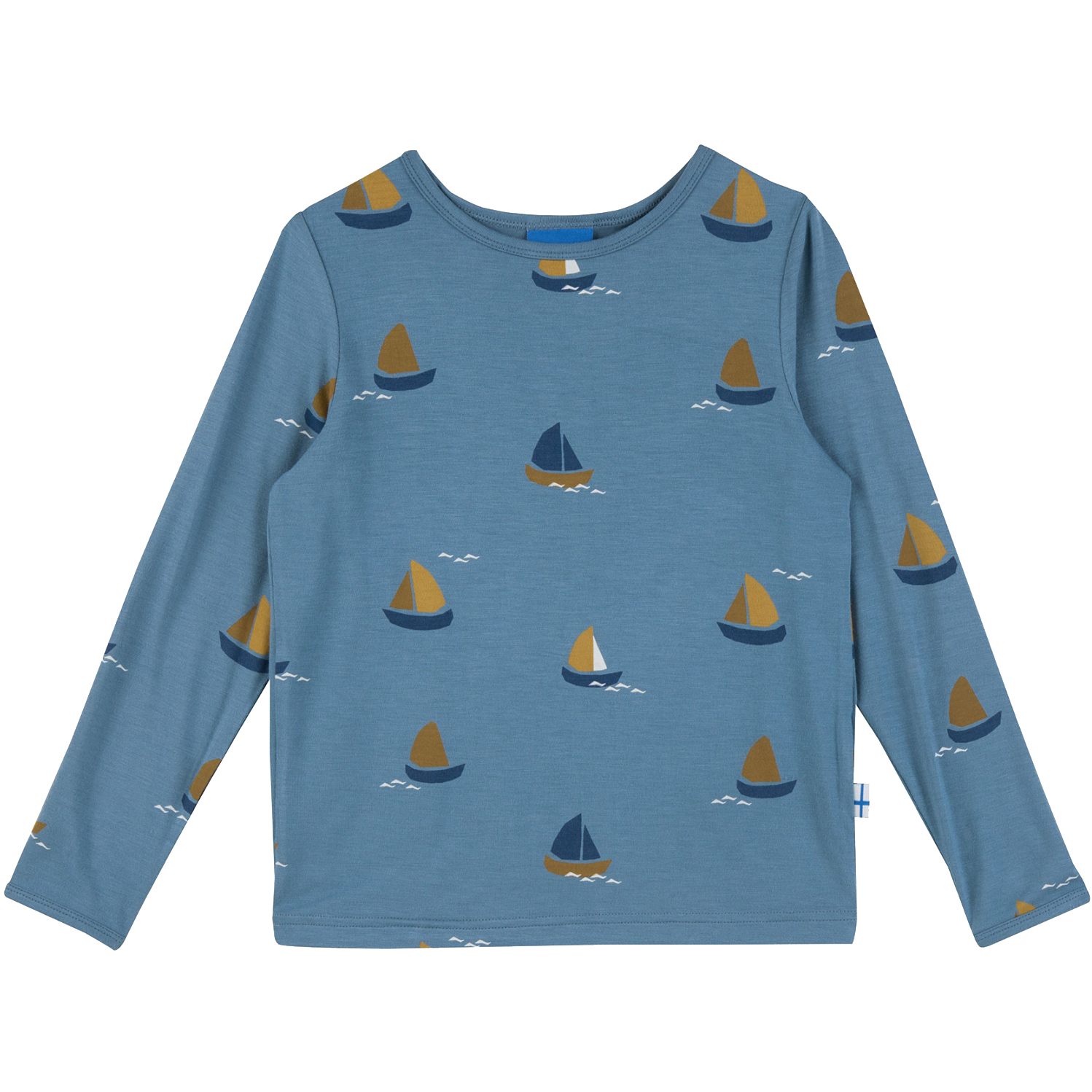 Foto de Finkid Camiseta de Manga Larga Jersey Niño - JUHANNUS SUN - bluestone