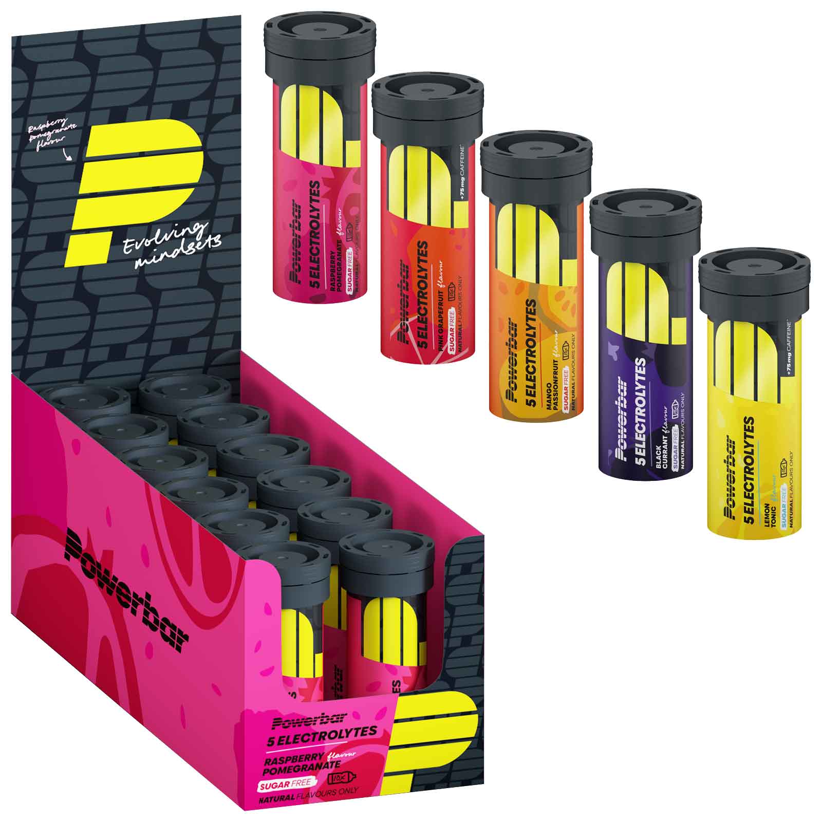 Picture of Powerbar 5Electrolytes Sports Drink - Effervescent Tablets - 12x10 pcs.