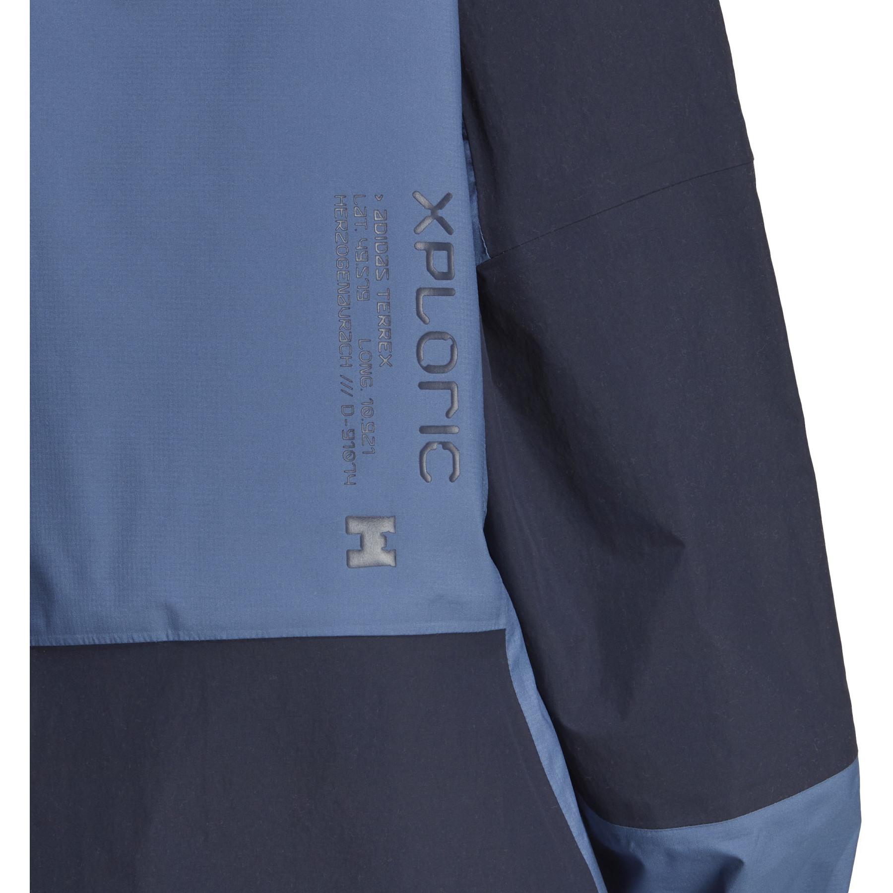 adidas XPLORIC Rain.Ready Hiking Jacket Women - wonder steel