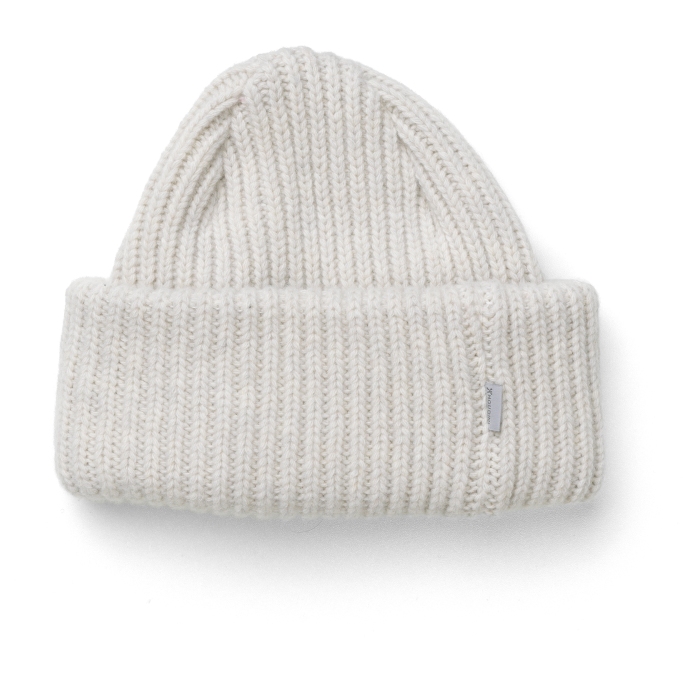 Foto van Houdini Big Gebreide Beanie - Wheat White