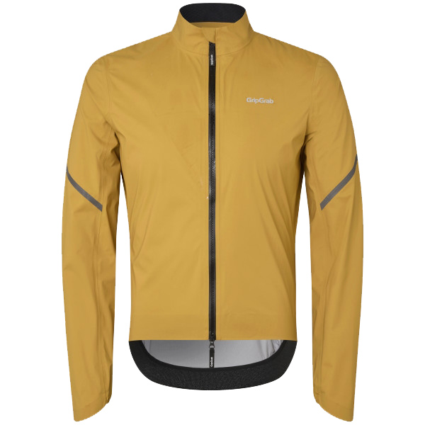 Picture of GripGrab PACR Waterproof Lightweight Jacket Men - Mustard Yellow
