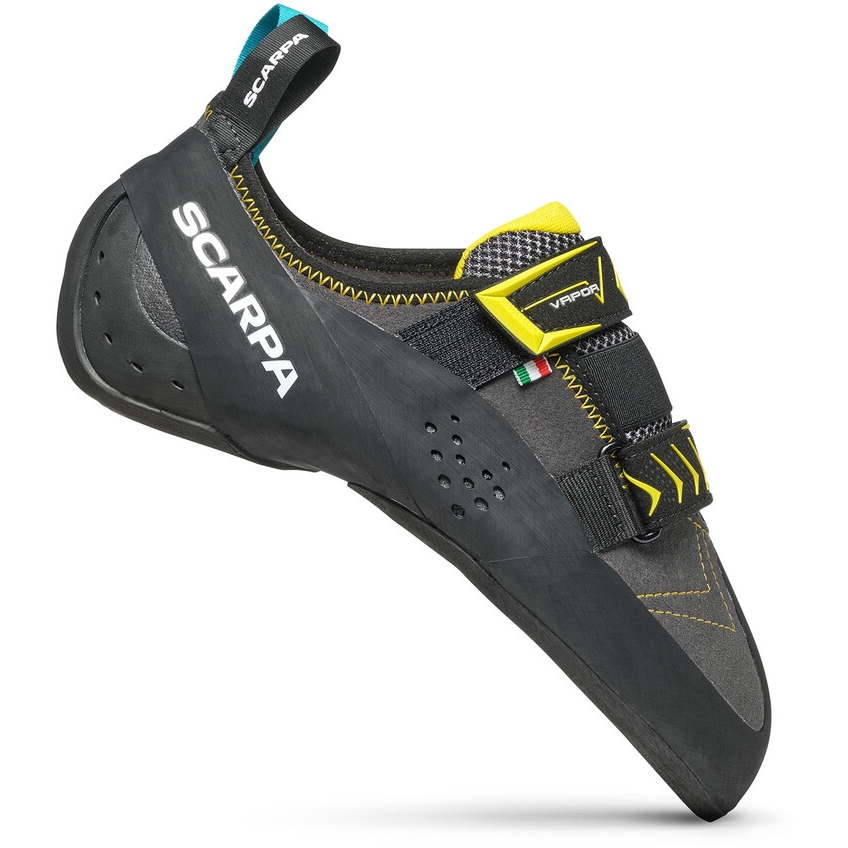 Picture of Scarpa Vapor V Climbing Shoes Men - smoke/yellow
