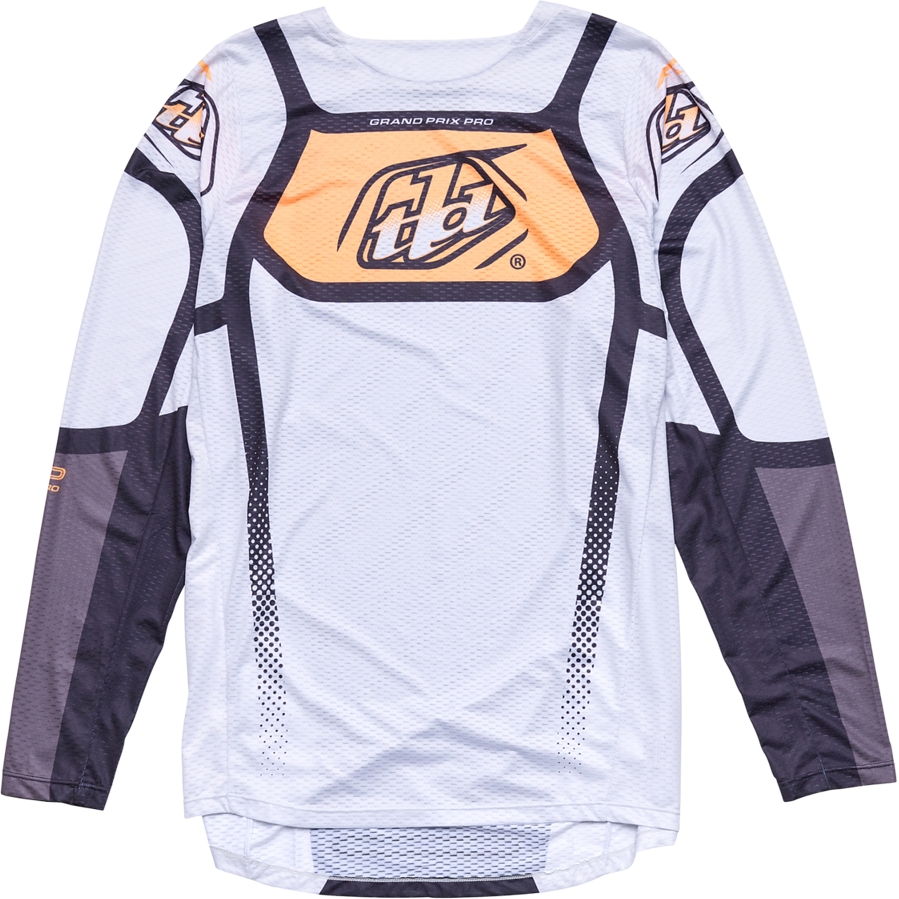 Troy Lee Designs GP Pro Air Long Sleeve Jersey Men Bands Gray/Neo Orange