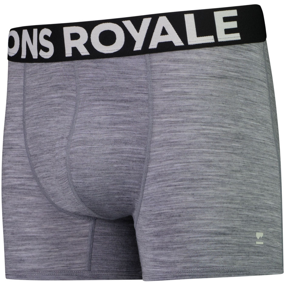 Produktbild von Mons Royale Hold &#039;em Shorty Boxershorts Herren - grey heather
