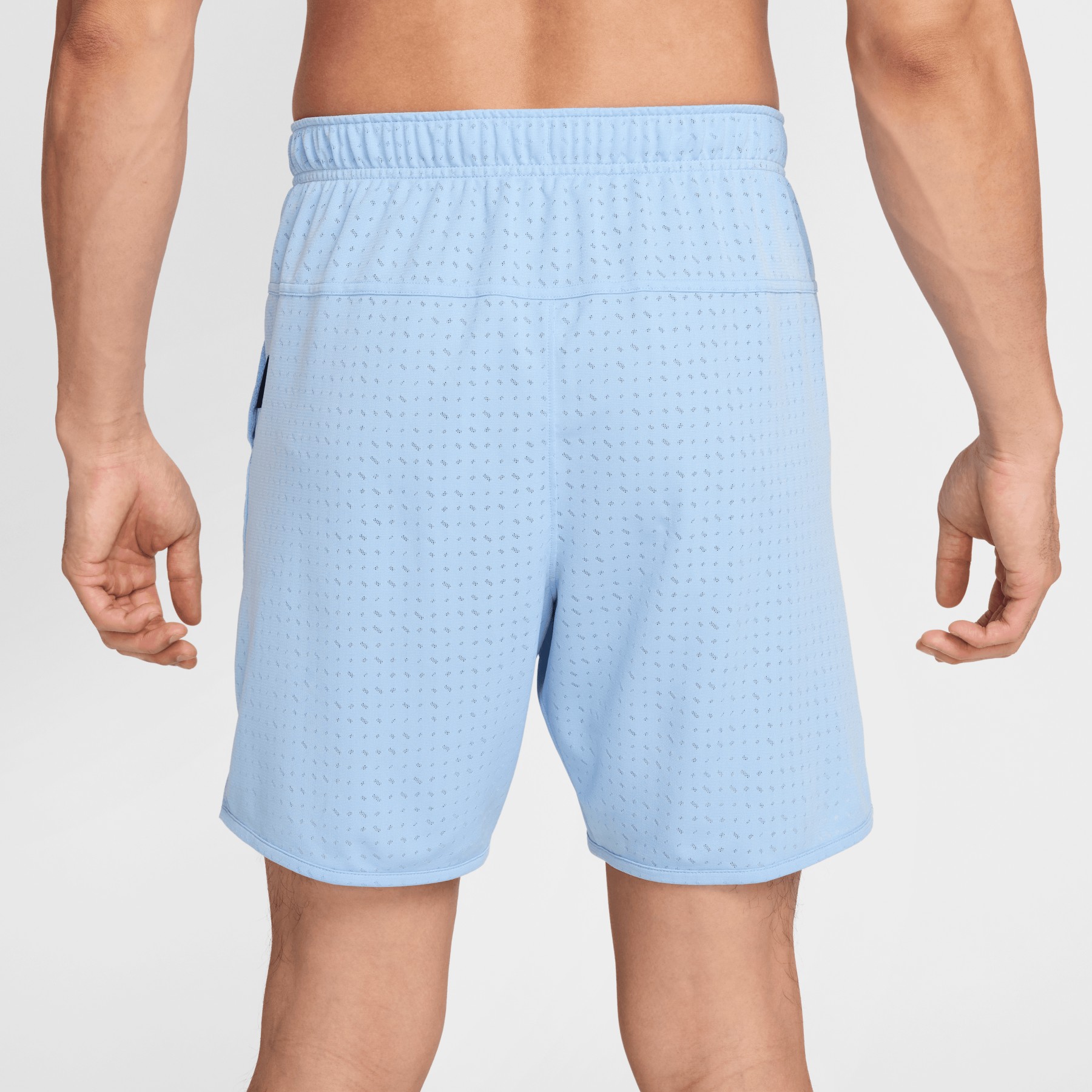 blue nike athletic shorts