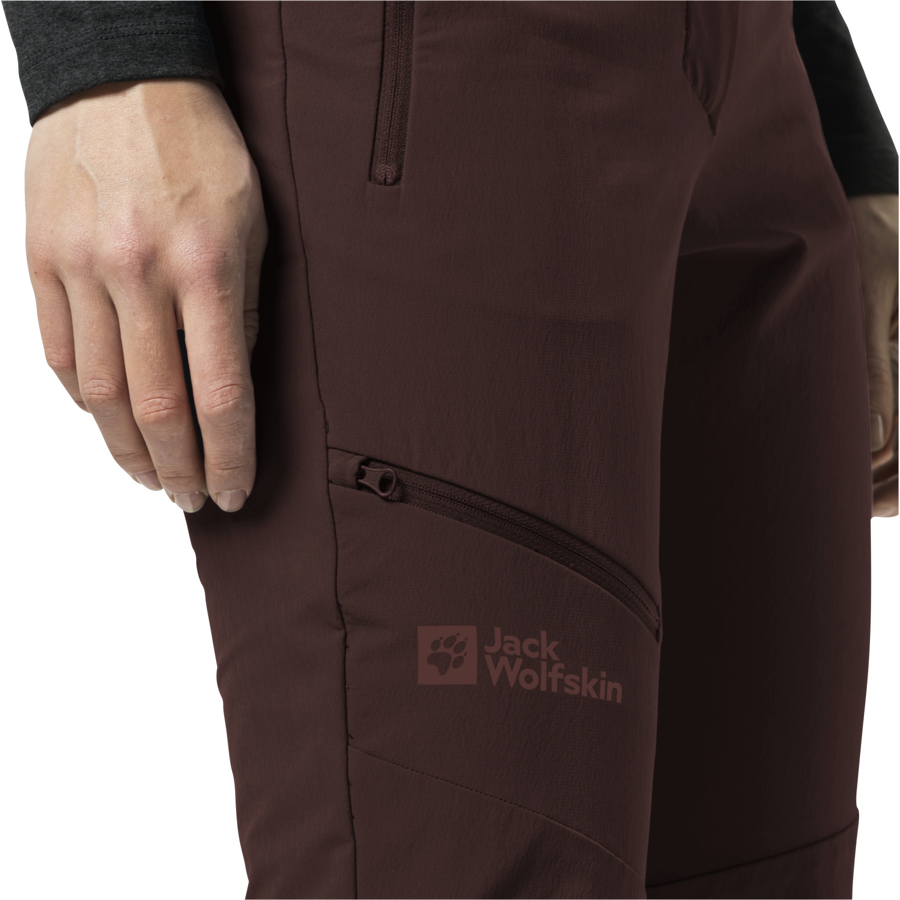Jack Wolfskin Holdsteig Pants Women dark maroon