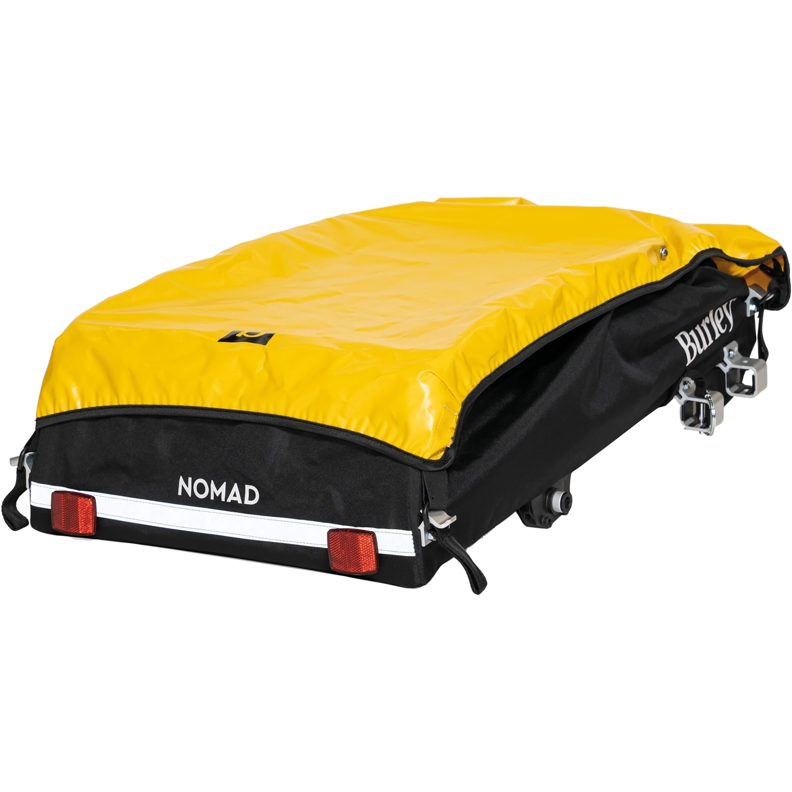 Burley Bee Rimorchio Per Bicicletta - Giallo, Per Bambini, Pieghevole E Sicuro - Foto 8