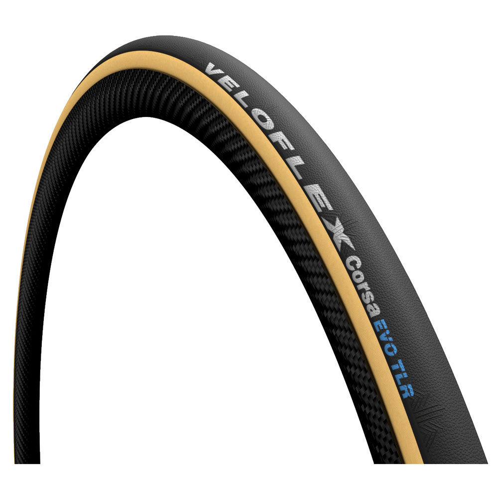 Picture of Veloflex Corsa EVO Folding Tire - TLR (Tubeless Ready) - 25-622 | gum