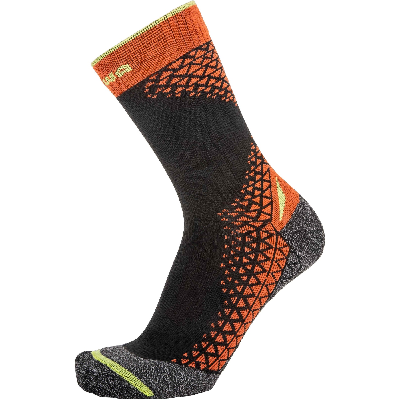 Picture of LOWA Performance Mid Outdoor Socks - black/orange