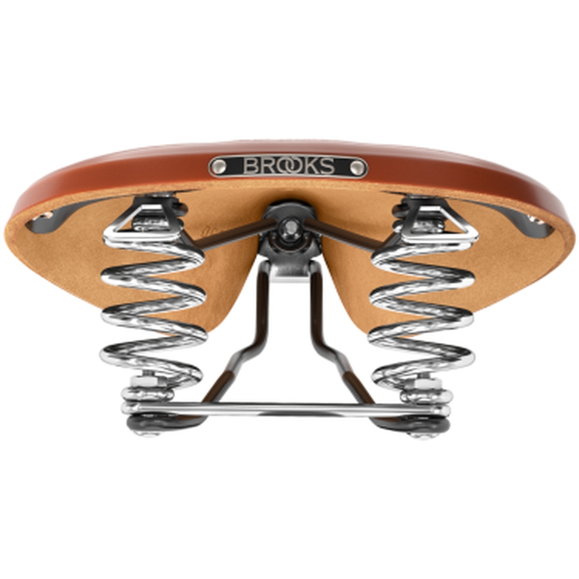 Brooks B67 Bend Leather Saddle honey BIKE24