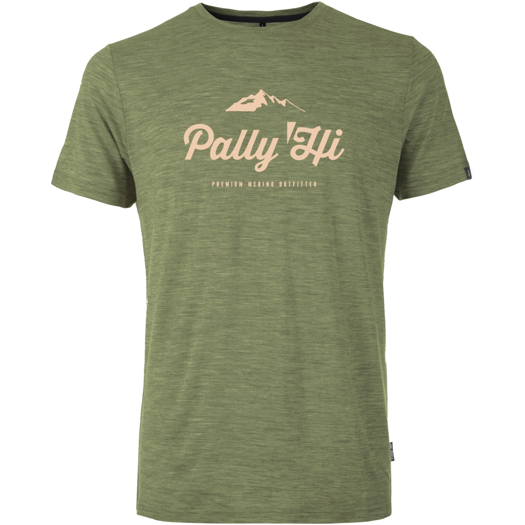 Productfoto van Pally&#039;Hi Classic Peak Logo T-Shirt - freckled pine
