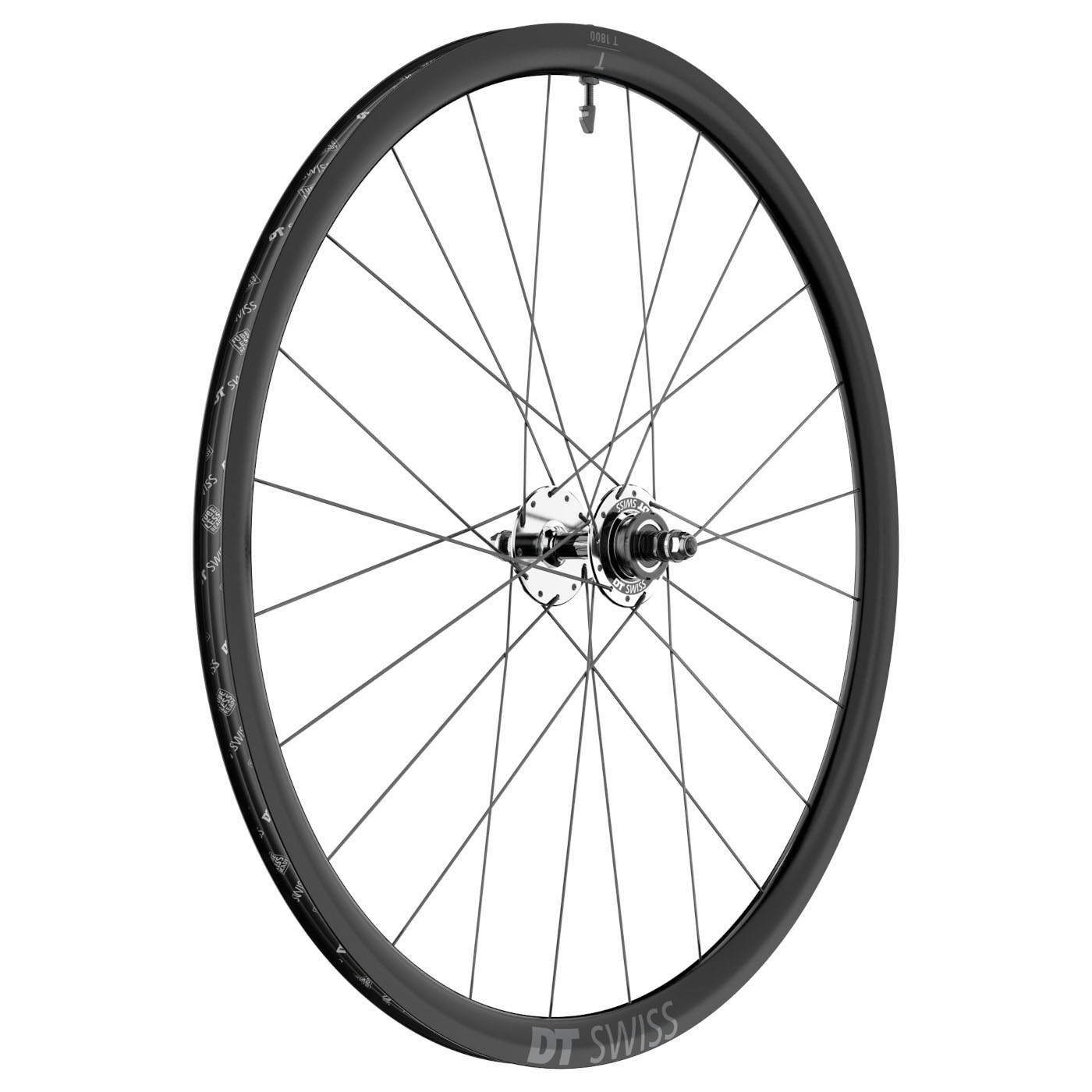 Produktbild von DT Swiss T 1800 CLASSIC 30 Hinterrad - 28&quot; | Clincher - 120mm BO - schwarz