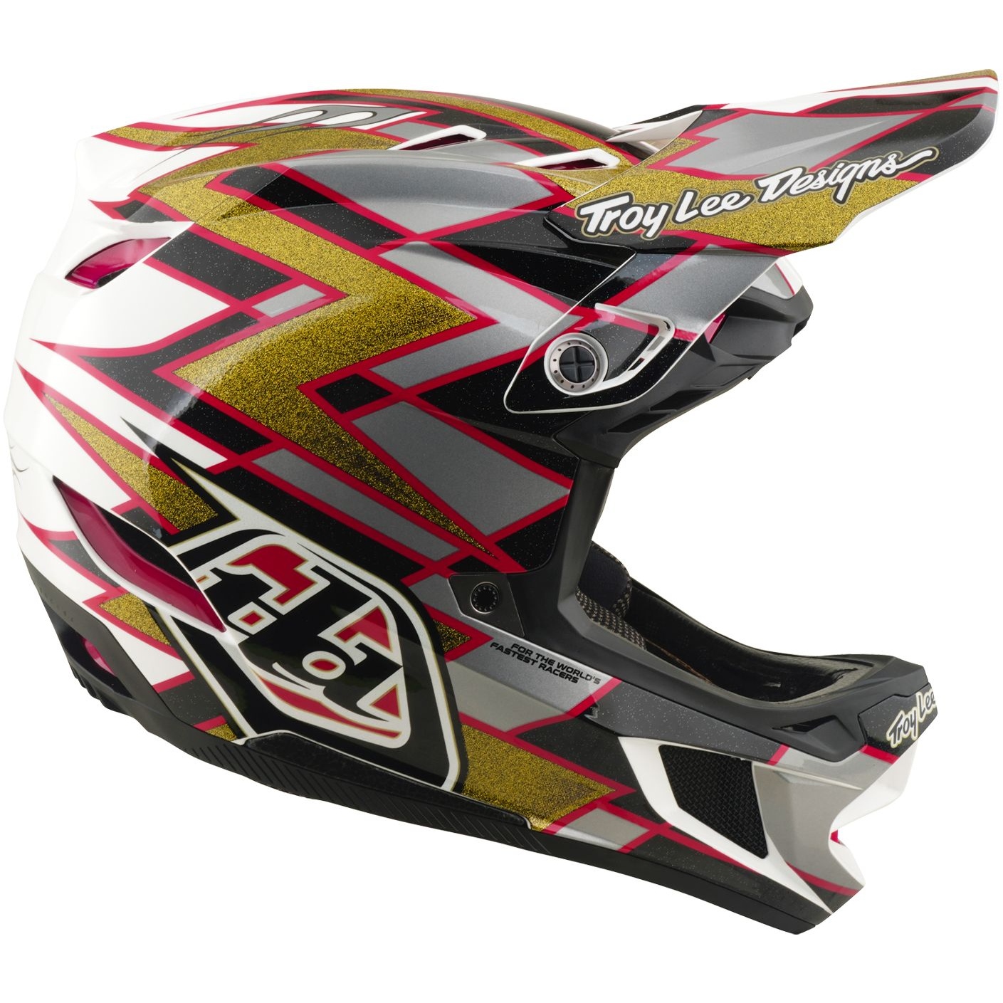 SHOEI × Troy Lee Designs Troy Lee Designs D4 Composite MIPS Helmet - Flush Black | BIKE24
