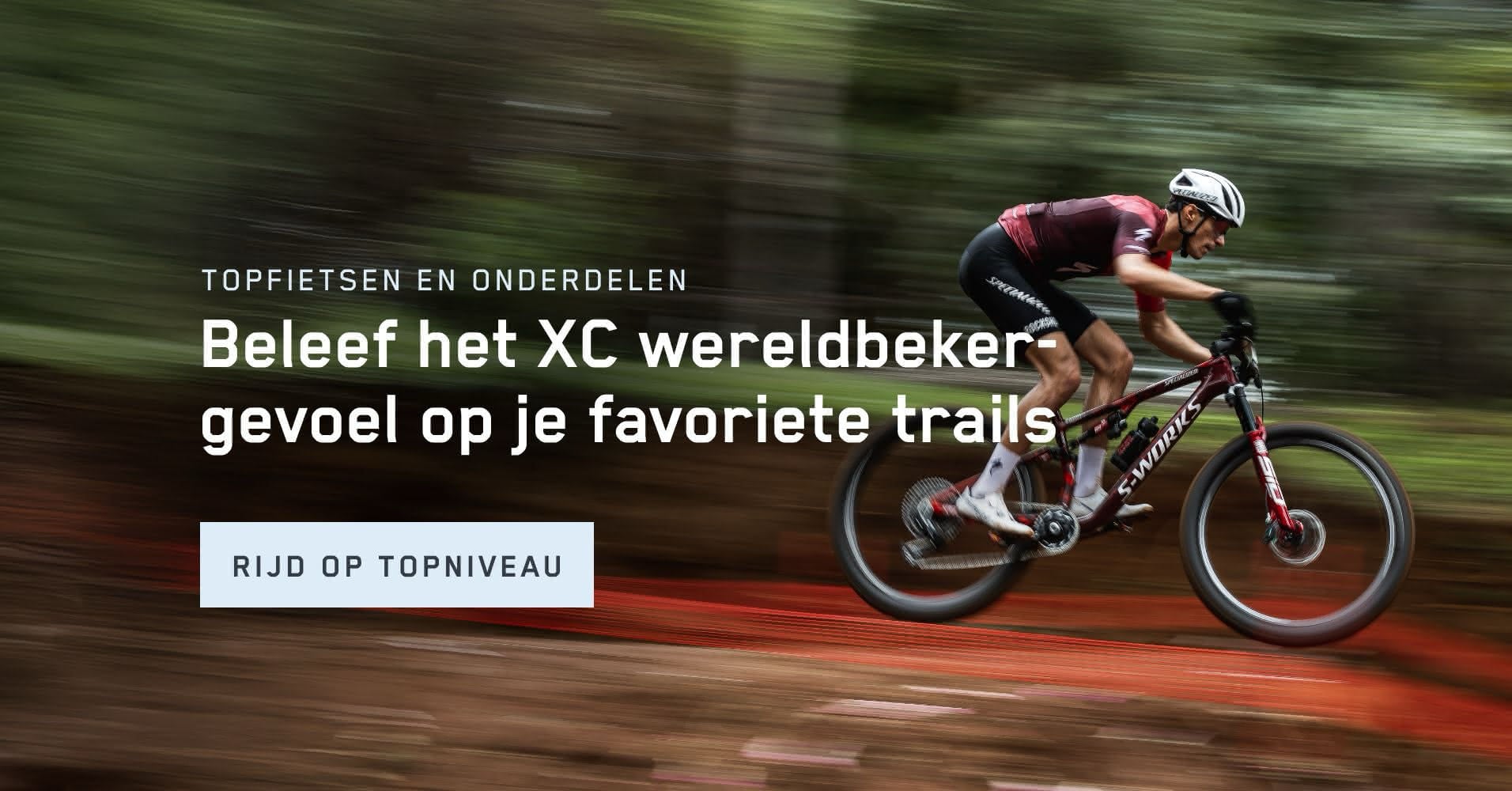 Beleef het XC wereldbeker- gevoel op je favoriete trails - Topfietsen en onderdelen