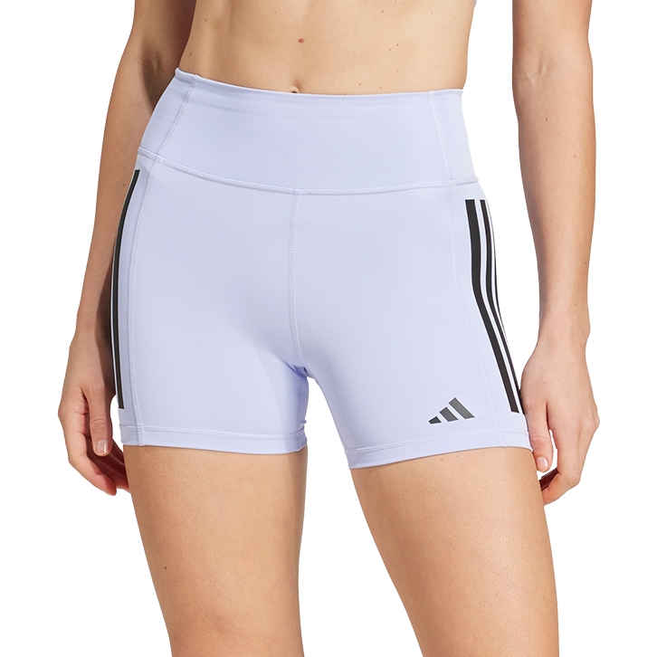Produktbild von adidas Optime Bold 3 Stripes 5&quot; Shorts Damen - violet tone JN4582