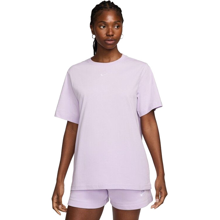 Produktbild von Nike Sportswear Essential T-Shirt Damen - violet mist/white FD4149-511