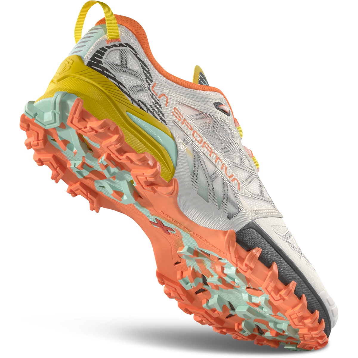 La Sportiva Bushido III Running Shoes Men - Chalk/Yellow
