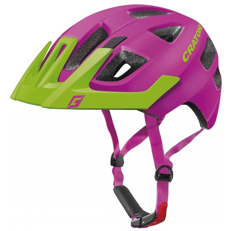 Picture of CRATONI Maxster Pro Kids Helmet - pink-lime matt