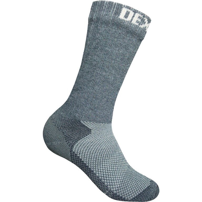 Produktbild von DexShell Mid Calf Terrain Walking Socken - heather grey