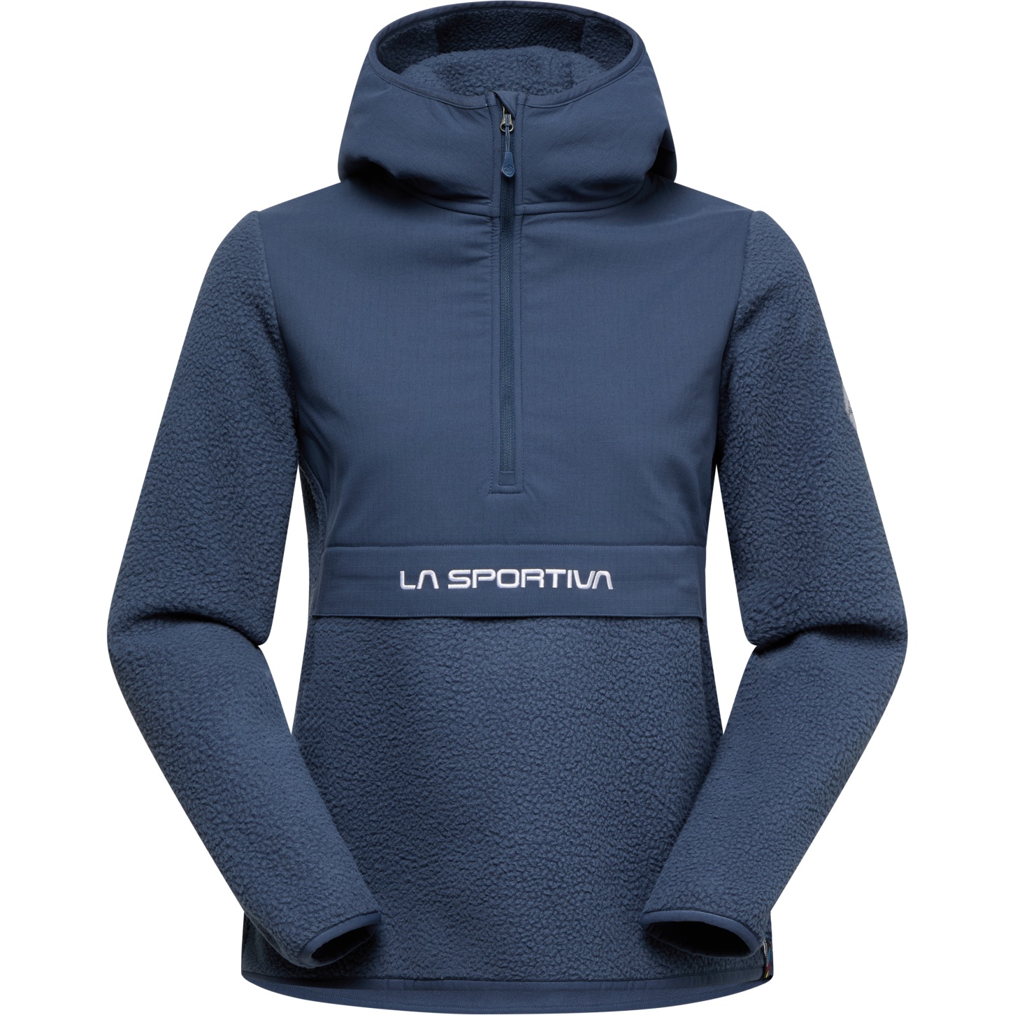Erima Squad Felpa Con Cappuccio Donna - Cotton Touch Con Tasca A Canguro E Polsini A Coste