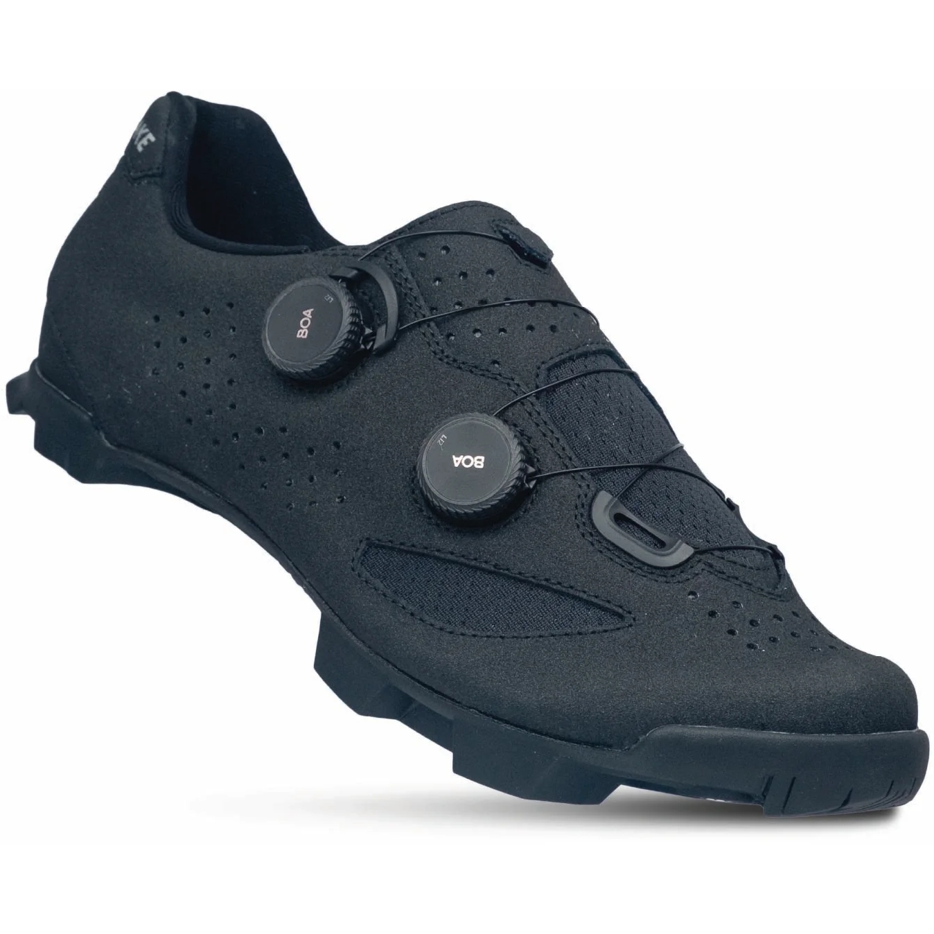 Picture of Lake MX239-X Wide MTB Shoes Men - black/black