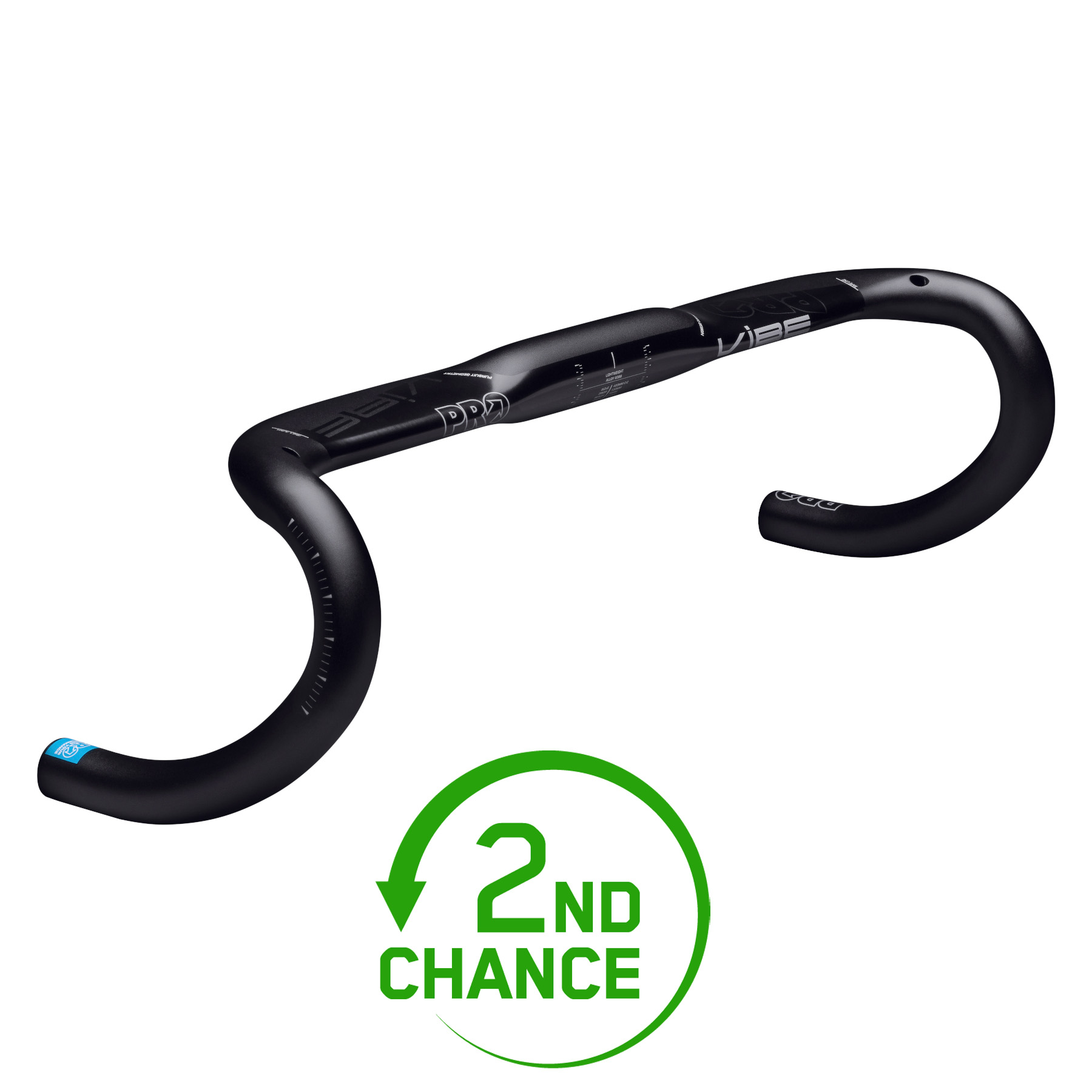 PRO Vibe Aero Road Handlebar 31.8mm - black - 2nd Choice | BIKE24