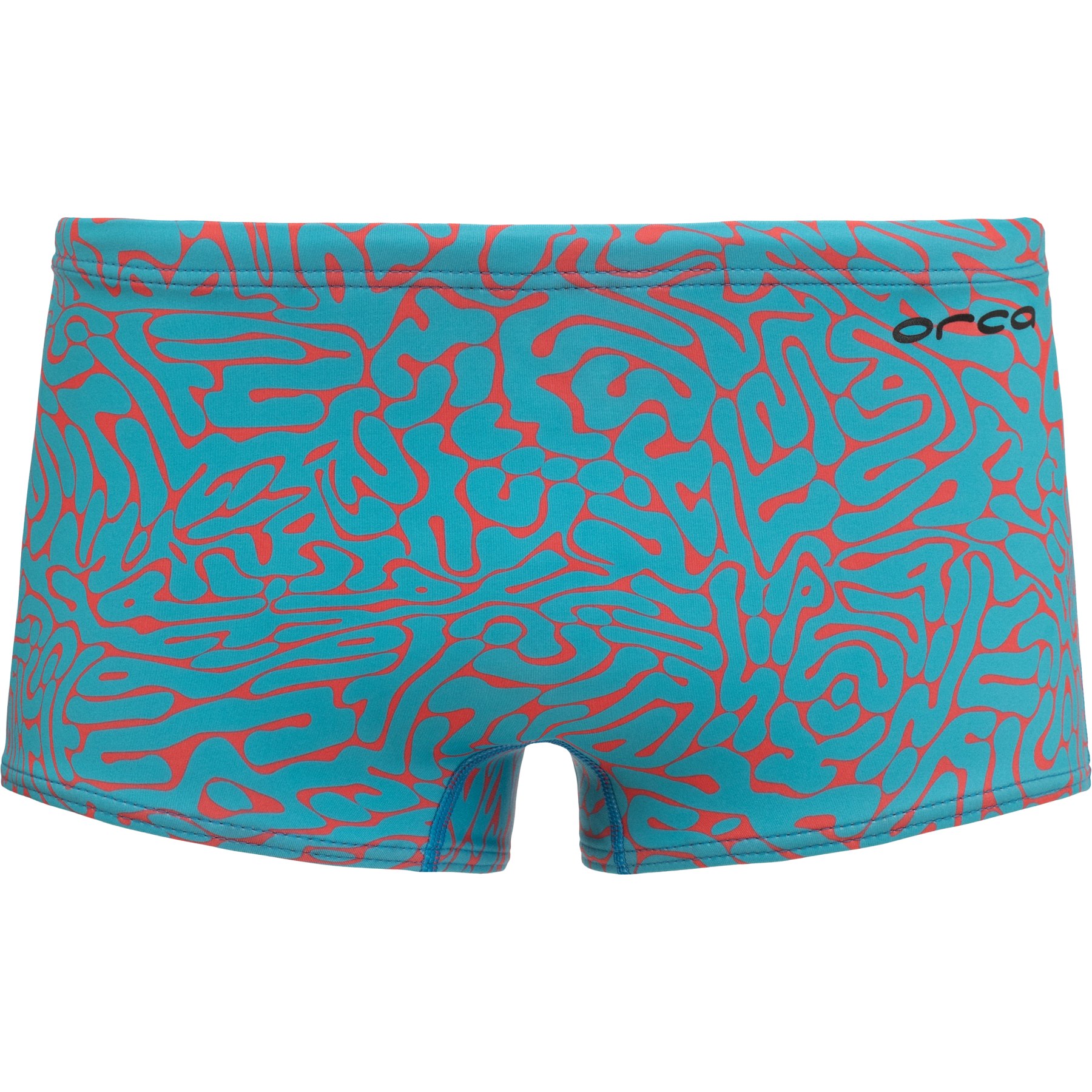 Productfoto van Orca Core Square Leg Swim Shorts - red diploria MS18