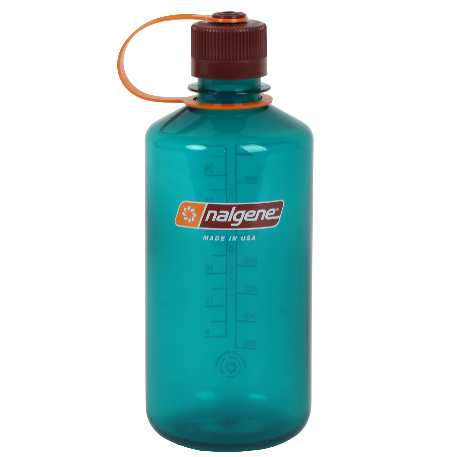 Picture of Nalgene Narrow Mouth Sustain Water Bottle - 1l - teal