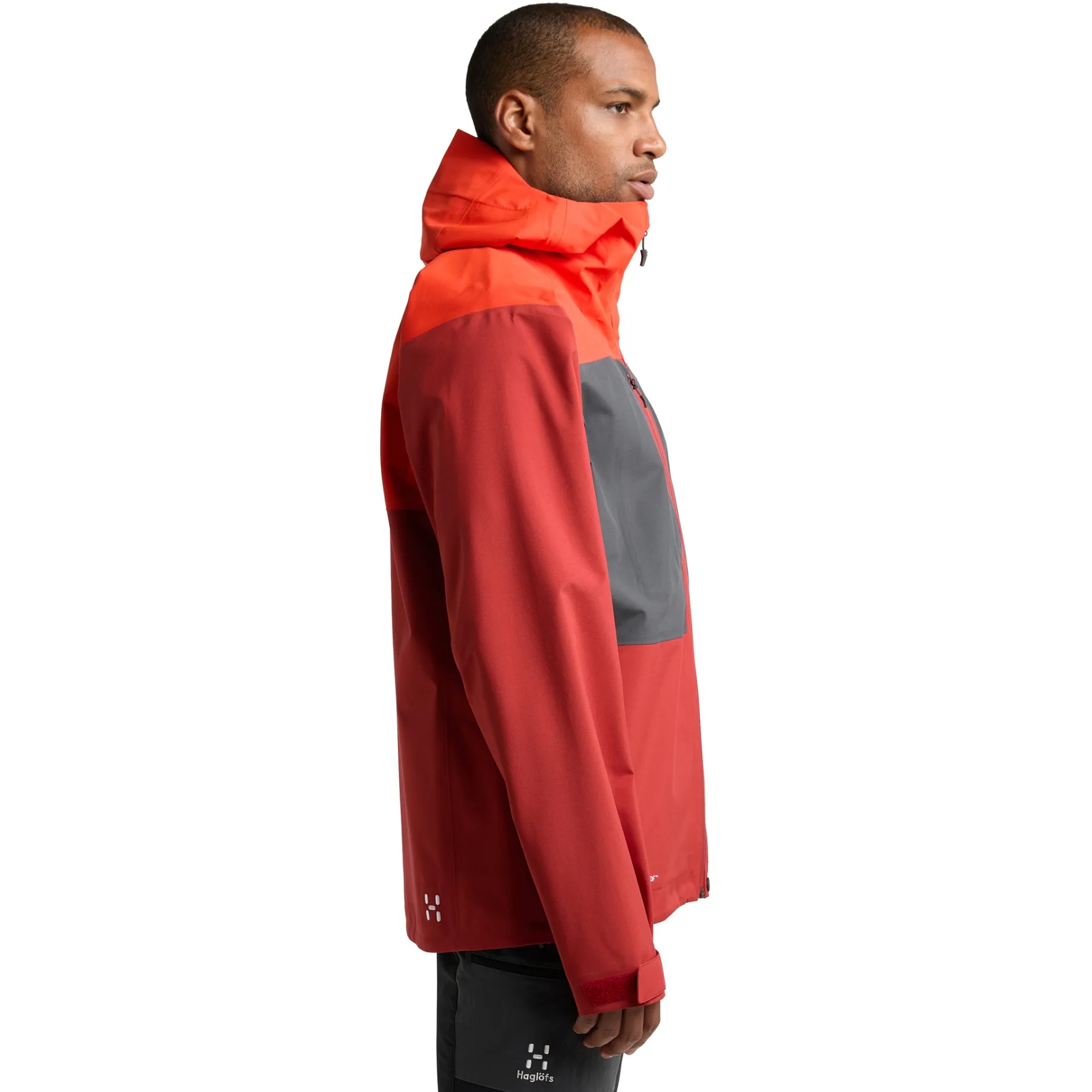 Haglöfs Men's Front Proof Jacket - habanero/corrosion 5MB Haglöfs Men's Front Proof Jacket - habanero/corrosion 5MB