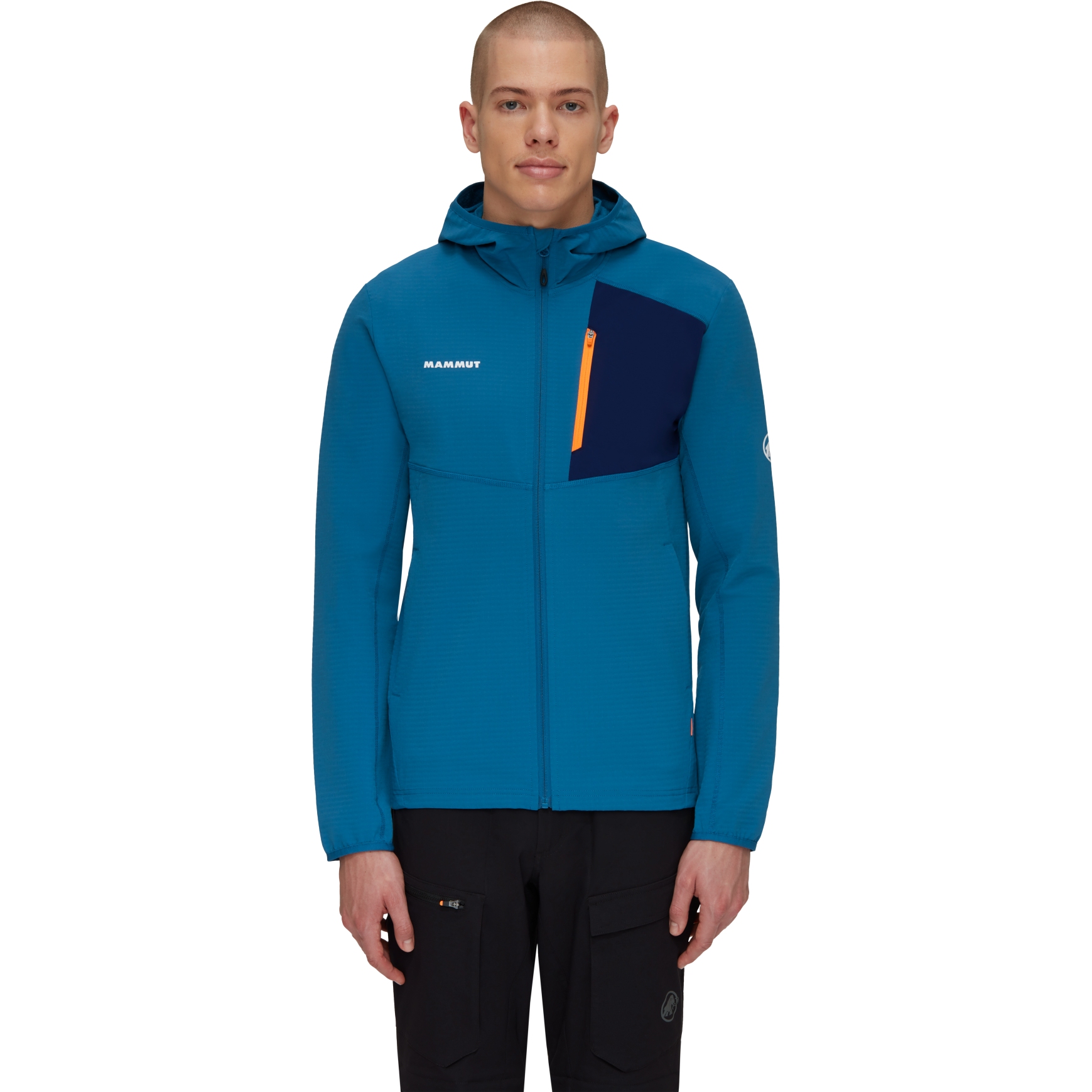 Picture of Mammut Madris Light Midlayer Hooded Jacket Men 1014-03841 - deep ice