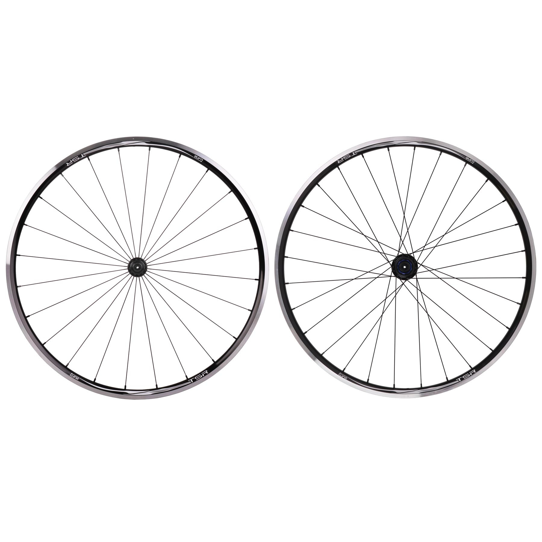 Picture of Tune TSR22 Wheelset - 28&quot; | Clincher | MAG / MIG Standard - QR5x100/130mm - Campagnolo ED 10/11/12 3T