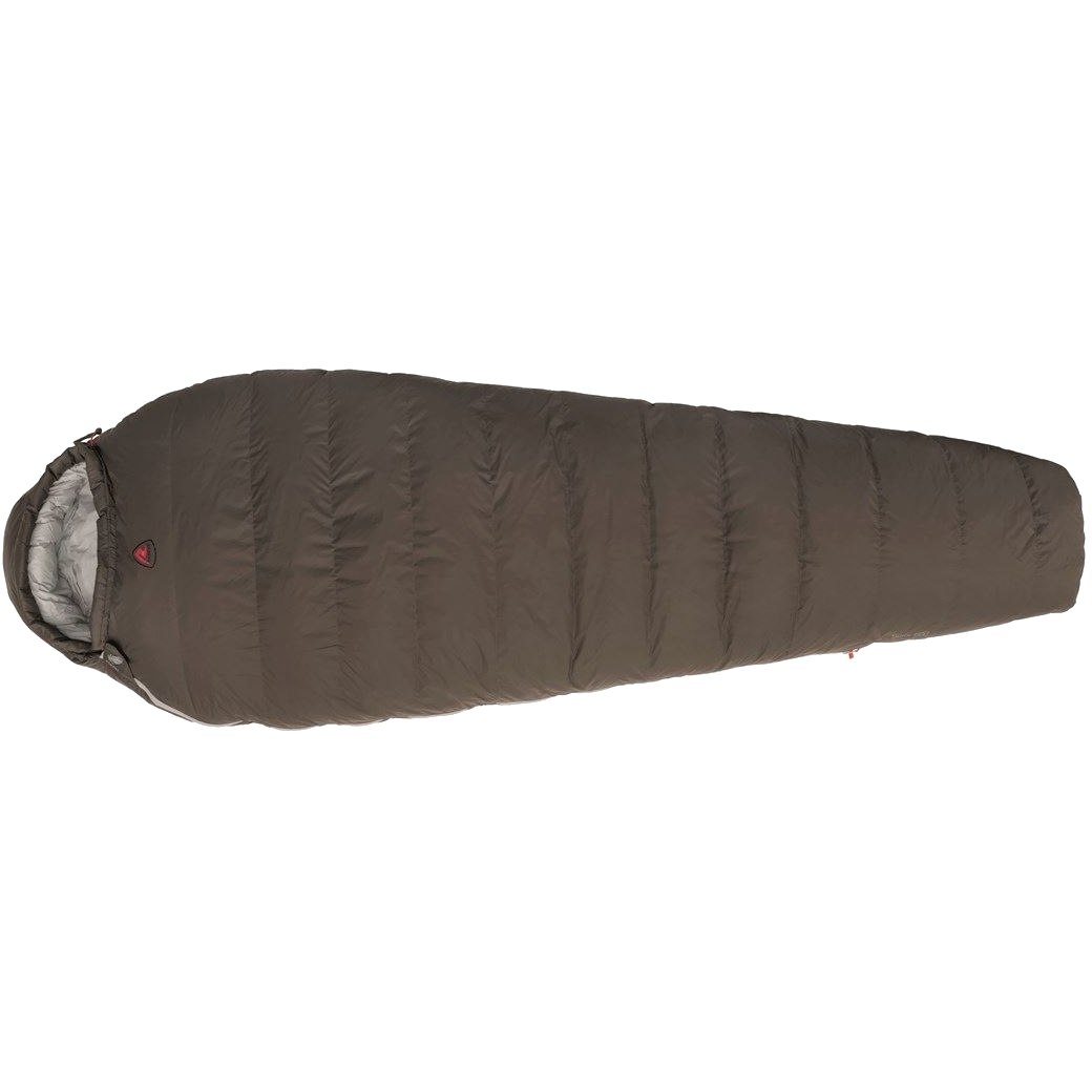 Robens Serac 600 Sleeping Bag - Zip Right - Brown | BIKE24