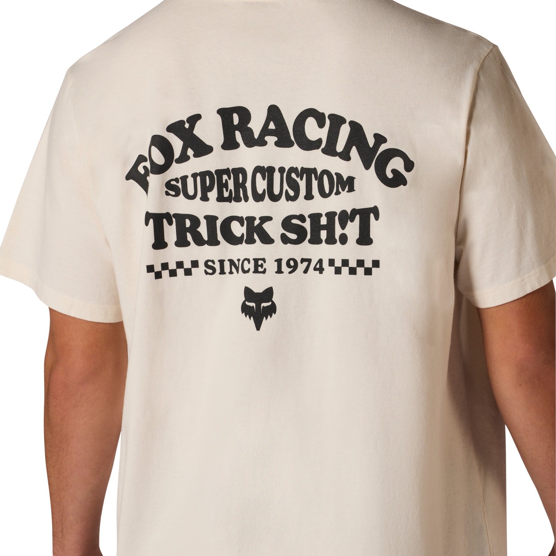 FOX Trick 195 Original Shortsleeve Tee Men - off white | BIKE24