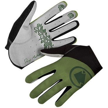 Image of Endura Hummvee Lite Icon Full Fingered Gloves - olive green