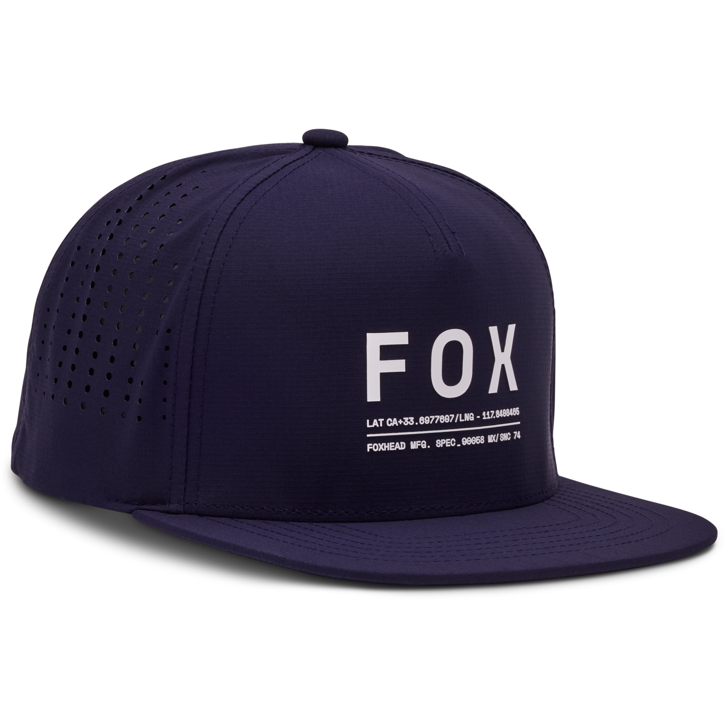 Produktbild von FOX Non Stop Tech Snapback Kappe - midnight