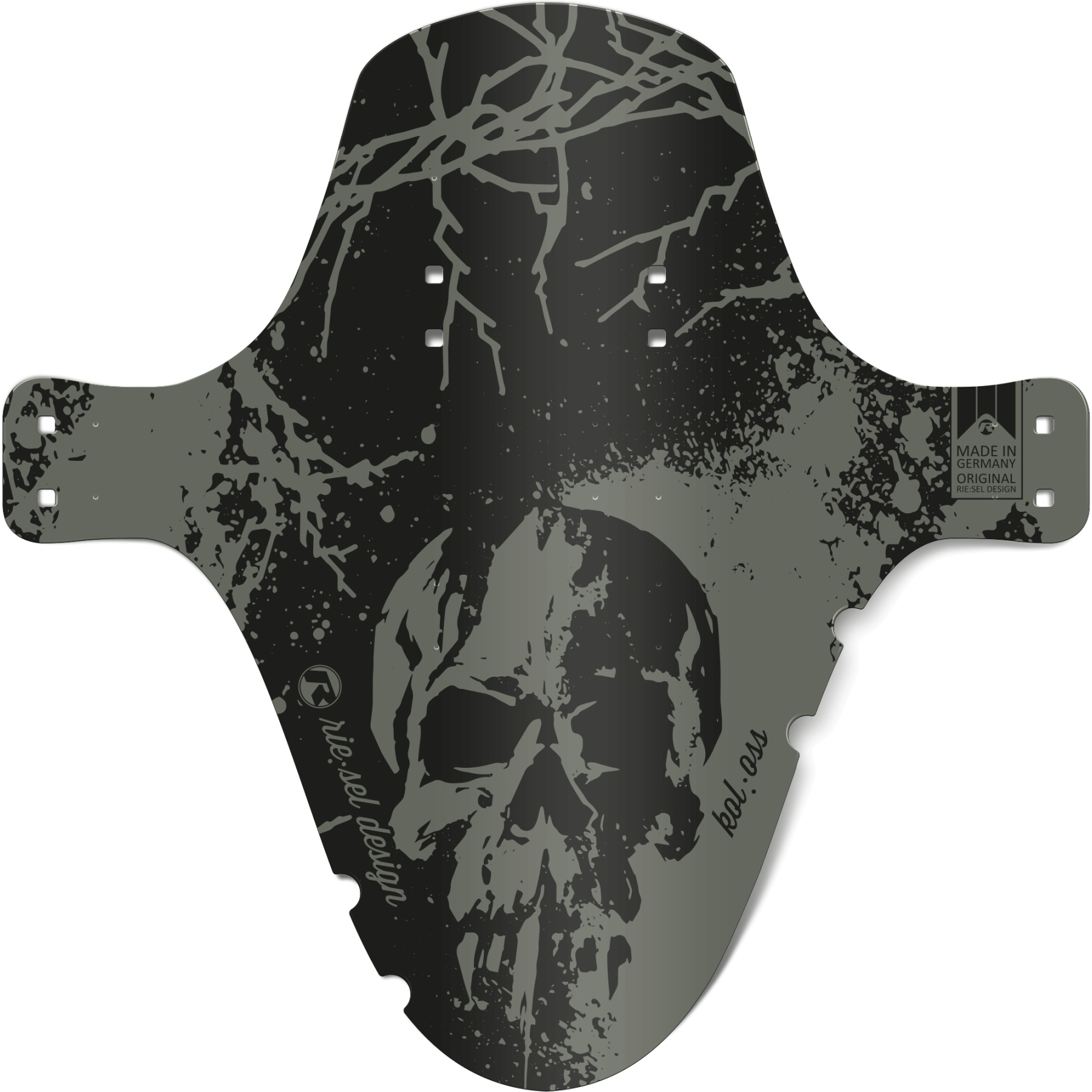 Productfoto van rie:sel design kol:oss Spatbord - Skull