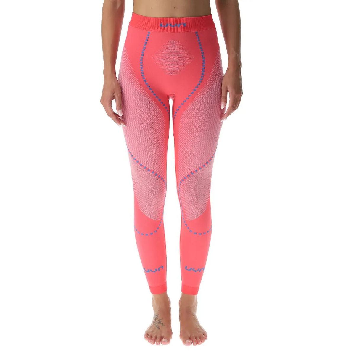 Picture of UYN Ambityon Underwear Pants Women - Geranium/Pearl Grey/Atlantic