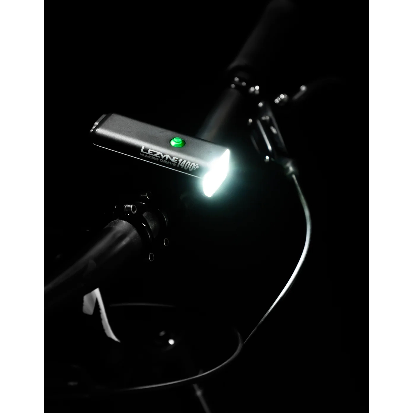 Lezyne Macro Drive 1400+ Front Light - w/o StVZO - satin