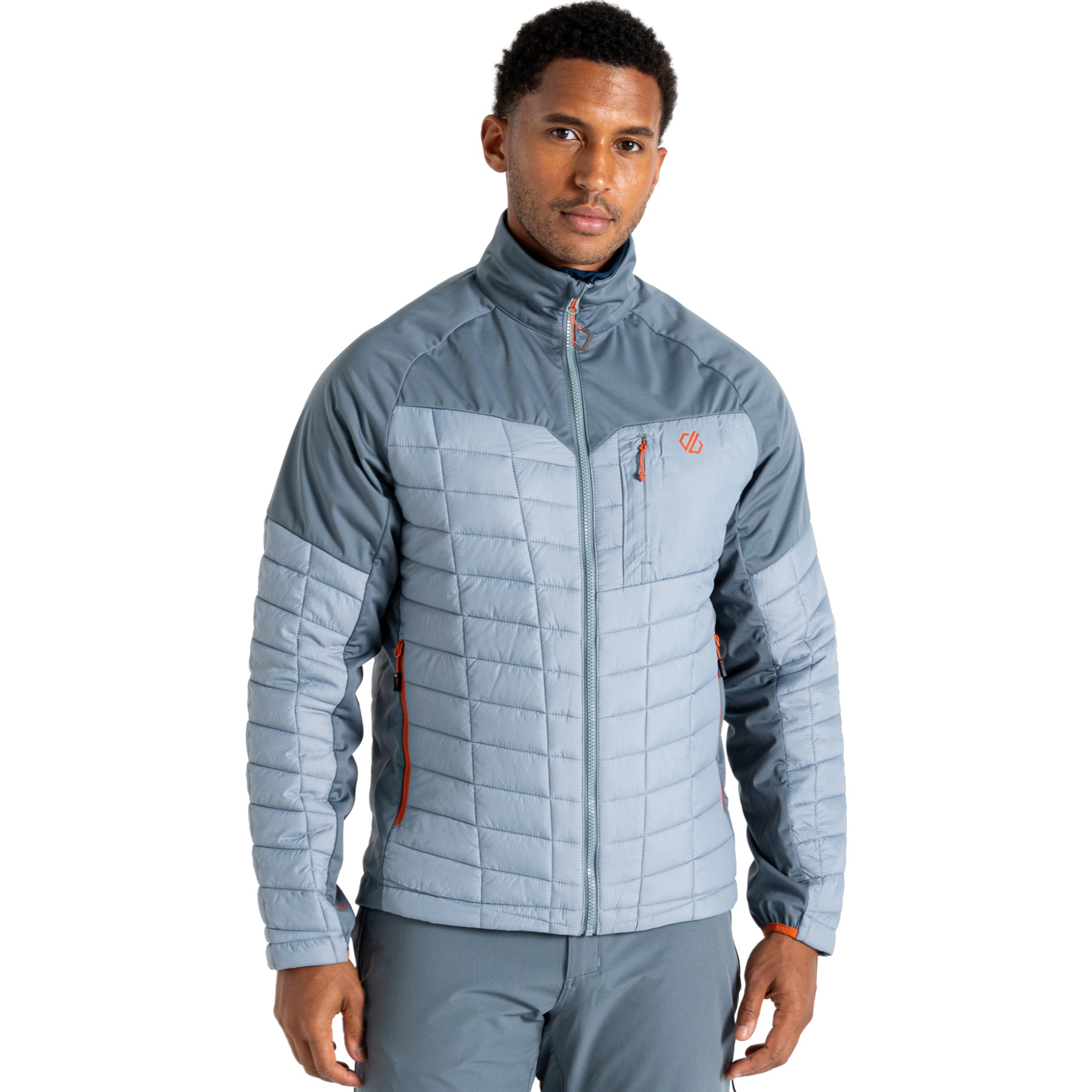 Foto de Dare 2b Chaqueta Hombre - Mountaineer II Hybrid - 0TW Stormy Weather / Lead Grey