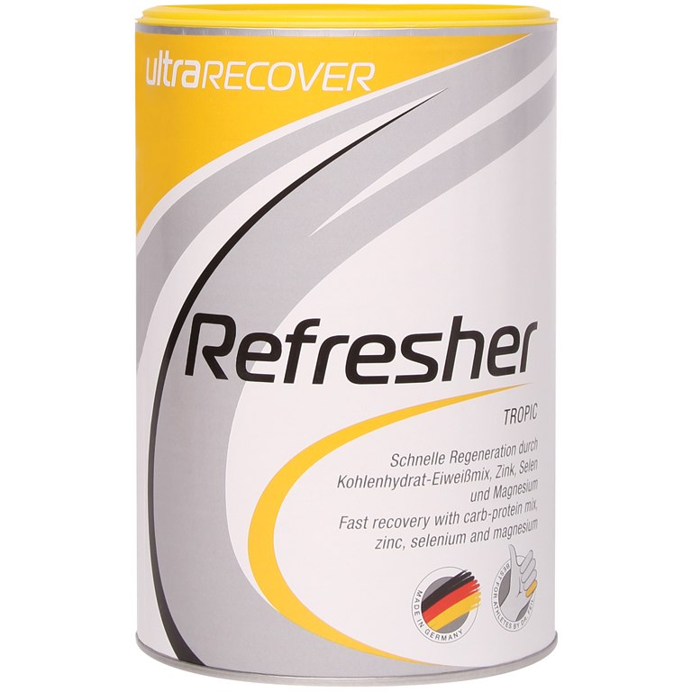 Produktbild von ultraSPORTS RECOVER Refresher - Kohlenhydrat-Protein-Getränkepulver - 500g