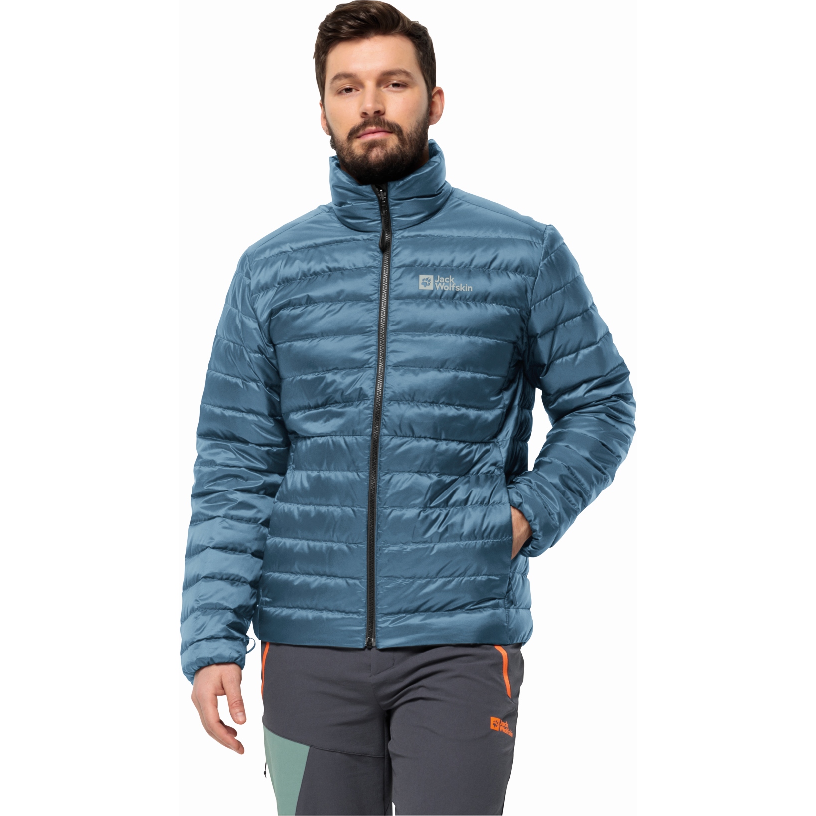 Bild von Jack Wolfskin Pilvi Daunenjacke Herren - nature blue