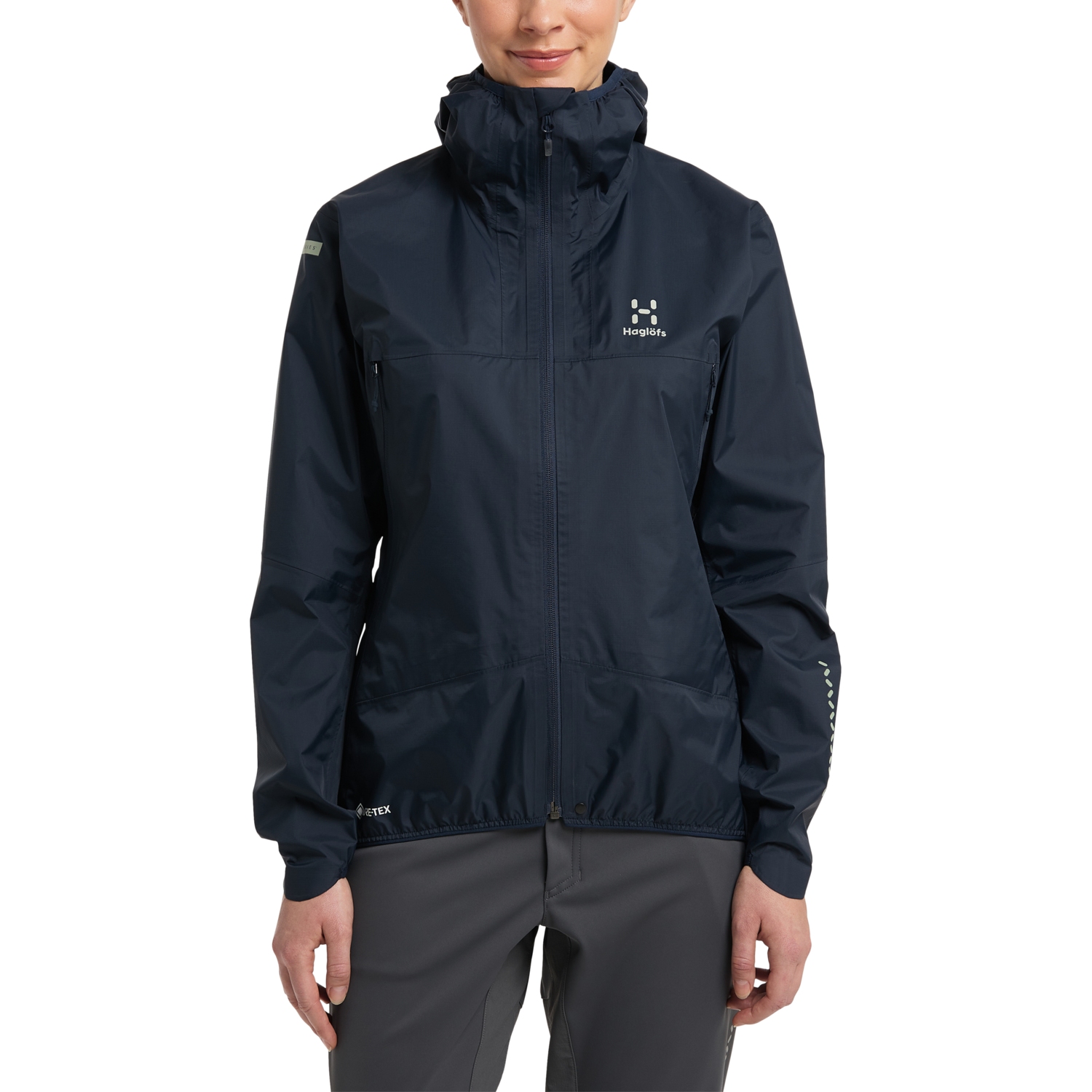Женская куртка Haglöfs L.I.M GORE-TEX Paclite® - темно-синий 3N5