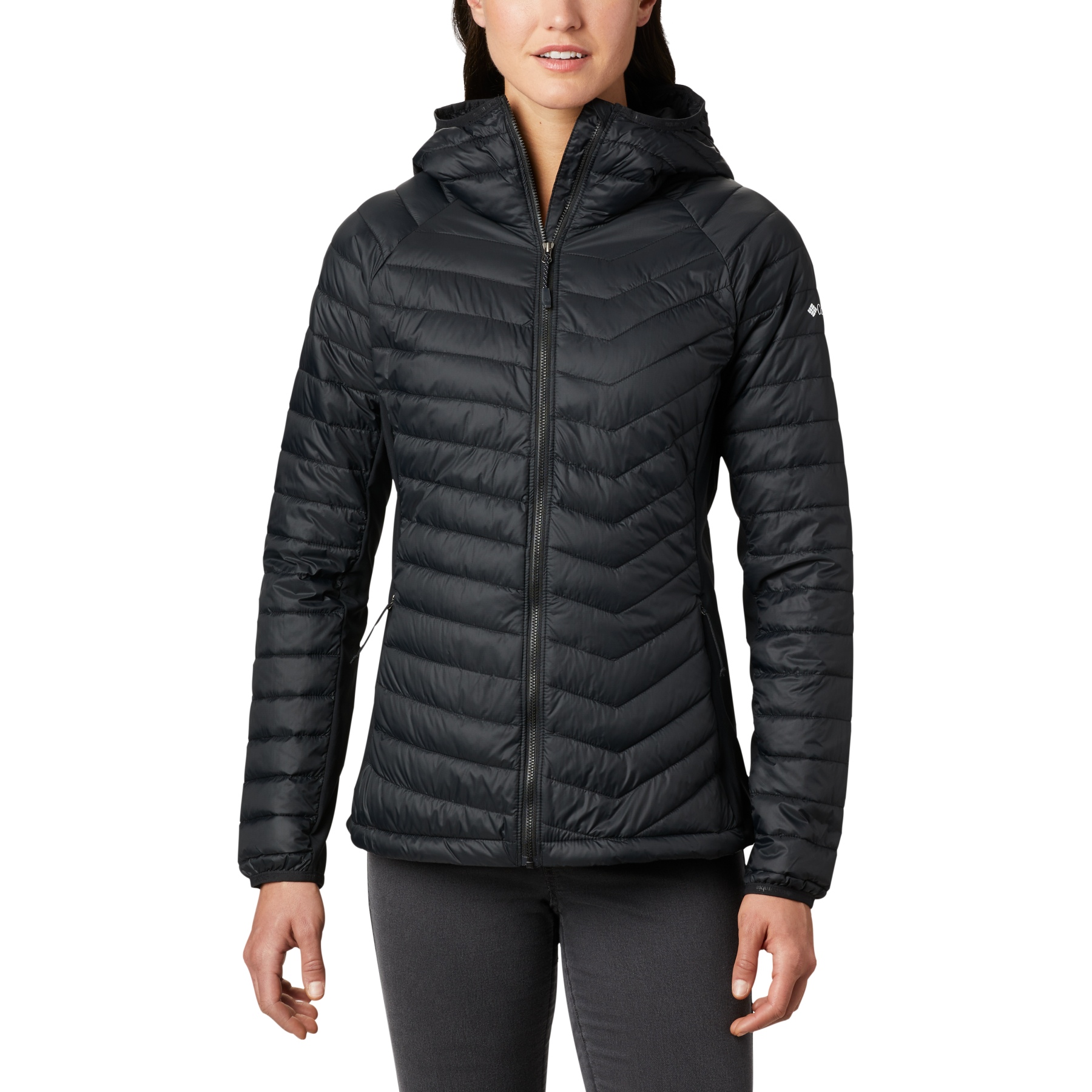 Picture of Columbia Powder Pass Hooded Jacket Women - Black