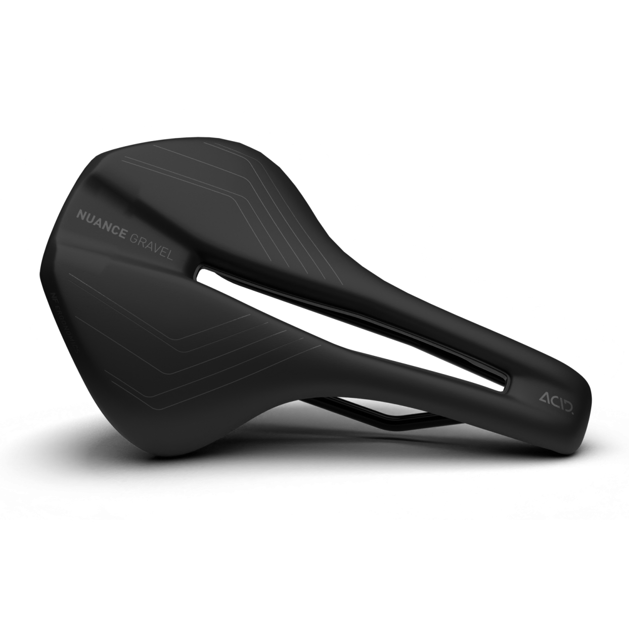 Picture of CUBE ACID NUANCE GRAVEL Saddle - Black